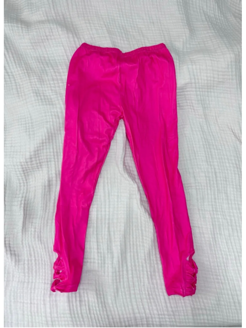 Girls Unbranded Casual Tunic & Leggings Set size 8 Blue Pink Hummingbird